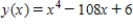 Determine all values of x, (if any) ,at which the graph of the function has a horizontal tangent. ​   ​ A)    B)    and   C)    and   D)    E) The graph has no horizontal tangents.