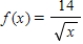 Find the derivative of the function   by the limit process. ​ A)    B)    C)    D)    E)   