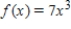 Find an equation of the line that is tangent to the graph of f and parallel to the given line. ​   ,   A)    B)    C)    and   D)    E)    and   ​