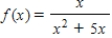 Find the x-values (if any) at which   is not continuous. ​ A)    is not continuous at   and   has a removable discontinuity at   . B)    is not continuous at   and both the discontinuities are nonremovable. C)    is not continuous at   and   has a removable discontinuity at   . D)    is not continuous at   and   has a removable discontinuity at   . E)    is continuous for all real x.