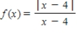 Find the x-values (if any) at which   is not continuous. ​ A)    is not continuous at   and the discontinuity is nonremovable. B)    is not continuous at   and the discontinuity is removable. C)    is continuous for all real   . D)    is not continuous at   and the discontinuity is removable. E)    is not continuous at   and   is a removable discontinuity.