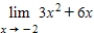 Find the limit. ​   ​ A) 6 B) -6 C) 24 D) -24 E) 0