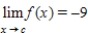 Suppose that   and   .Find the following limit. ​   ​ A) 36 B)    C) -36 D)    E) does not exist