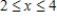 ​Let   .Which of the following integral expressions represents the area between   and the horizontal axis on the interval   ? ​ A) ​   B) ​   C) ​   D) ​  