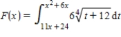 ​Let   .Which of the following values are x-intercepts of the graph of   ? ​ A) ​   B) ​   C) ​   D) ​  