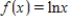 If   on the interval   ,then what is the value of c on the interval   that satisfies the Mean Value Theorem? ​ A) ​   B) ​   C) ​   D) ​  