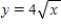 Which of the following gives the length of the curve   over the closed interval   ​ A) ​   B) ​   C) ​   D) ​  