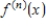 ​ Let   .If   represents the nth derivative of   ,then what is   ? ​ A) ​   B) ​   C) ​   D) ​  