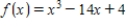 ​ Consider the function   defined on the closed interval whose endpoints are   and   . -​Find the absolute maximum of   on this interval.Justify your answer.Round your answer to 3 decimals.