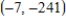 ​ Consider the function   defined on the closed interval whose endpoints are   and   . -​Find the absolute maximum of   on this interval.Justify your answer.Round your answer to 3 decimals.