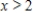 ​If   is a function such that   is increasing for   and   is decreasing for   ,then which of the following could be the graph of   ? ​ A) ​   B) ​   C) ​   D) ​  