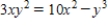 ​What is the slope of the curve   at the point   ? ​ A) ​   B) ​   C) ​   D) ​  