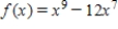 ​The graph of   has inflection points at   ​ A) ​-   and   only. B) ​0 and   only. C) ​​0 and   only. D) ​​-   ,0 and   .