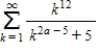 ​What are all the values of   for which the series   converges? ​ A) ​   B) ​   C) ​   D) ​  