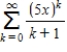 ​What are all values of   for which the series   converges? ​ A) ​   B) ​   C) ​   D) ​  