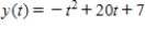 ​ A particle moves in the   -plane with position vector   ,such that   and   in the time interval   . ​ -​At what time   is the particle at rest?