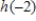 ​ Let   be a continuous function defined on   whose graph,consisting of three line segments and a semicircle centered on the   -axis at   .Let   be the function given by   . ​   -​Find the values of   and   .