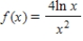 ​ Consider the function   ,for   .The graph of   is pictured below along with a table of values of   . ​     ​ -​Evaluate   .