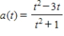 ​The acceleration of a model car along an incline is given by   cm/sec,for   .If   cm/sec,what is   ? ​ A) ​   cm/sec B) ​   cm/sec C) ​   cm/sec D) ​   cm/sec
