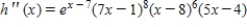 ​If   ,then   has how many points of inflection? ​ A) ​2 B) ​0 C) ​1 D) ​3
