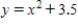 ​The volume of the solid generated by revolving the region enclosed between the graph of   ,the y axis,and the lines   and   about the x axis is given by which of the following integral expression? ​ A) ​   B) ​   C) ​   D) ​  