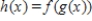   The functions   and   are differentiable for all real numbers,and   is strictly decreasing.The table above gives values of the functions and their first derivatives at selected values of x.The function   is given by   .​ -​Use linear approximation to estimate the value of   at   .