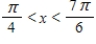   ​ ​ Consider the functions   and   ,as shown above,in the closed interval   . ​ -​Let   be the vertical distance between the functions.Find the value of x in the open interval   ,where   is a maximum value.Explain your reasoning.
