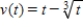 A particle moves along the x-axis with a velocity given by​   for   .If the particle is 5 units to the left of the origin at   ,where is the particle at   ? ​ A) ​25 units to the right of the origin B) ​20 units to the right of the origin C) ​15 units to the right of the origin D) ​4 units to the left of the origin