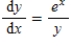 Which of the following is the slope field for   ? ​ A) ​   B) ​   C) ​   D) ​  