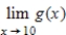 Consider the piecewise function, ​   ​ ​ Find the value of C so that   exists.​ ​ A) ​The limit does not exist B) ​   C) ​   D) ​  