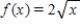 ​ Let L be the tangent to   at any point on the curve as shown in the diagram to the right.   -Show that the   -intercept of the tangent to the curve at the point​   is   .