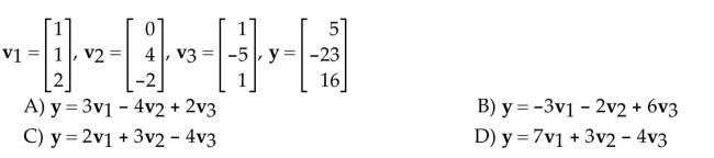 Write y as an affine combination of the other points listed.  <div style=padding-top: 35px> 