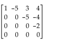 <strong>Determine whether the matrix is in echelon form, reduced echelon form, or neither. </strong> A)Neither B)Echelon form C)Reduced echelon form