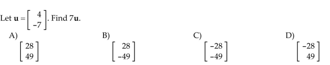 Find the indicated vector.