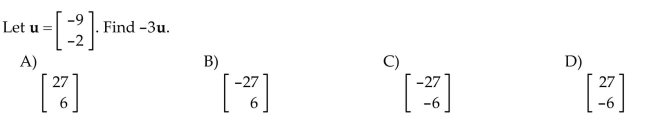 Find the indicated vector.