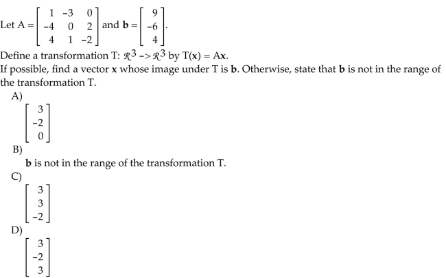 Solve the problem.