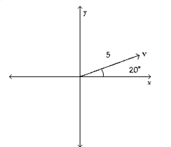 Write the vector in the form <a, b>. If necessary, round values to the nearest hundredth. -  A) 4) 7, 1.82 B) 1) 71, 4.7 C) 4) 7, 1.71 D) 0) 94, 0.34