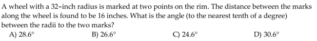 Assume that the cities lie on the same north-south line and that the radius of the earth is 6400 km.