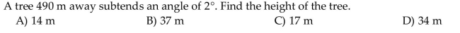 Approximate the length using the formula for arc length. Round to the nearest meter.