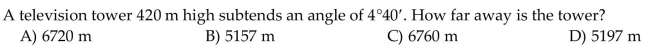 Approximate the length using the formula for arc length. Round to the nearest meter.