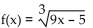 <strong>Determine whether or not the function is one-to-one.  </strong> A) Yes B) No <div style=padding-top: 35px> 