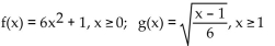 <strong>Use the definition of inverses to determine whether f and g are inverses.  </strong> A) No B) Yes <div style=padding-top: 35px> 