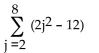 <strong>Use a graphing calculator to evaluate the series. </strong> A) 116.67 B) 322 C) 490 D) -28