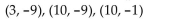 <strong>Determine whether the three points are the vertices of a right triangle. </strong> A) Yes B) No
