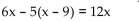 <strong>Determine whether or not the equation is linear. </strong> A) Not linear B) Linear