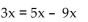 <strong>Determine whether or not the equation is linear. </strong> A) Not linear B) Linear