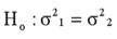 For the hypothesis test,   ,with n<sub>1</sub> = 10 and n<sub>2</sub> = 10,the F-test statistic is 2.56.At the 0.01 level of significance,we would reject the null hypothesis.