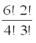 What does   equal? A) 640 B) 36 C) 10 D) 120