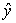 In the regression model   ,   is the: A) actual value of y B) predicted value of y C) value of y when a and b are zero D) missing value of y