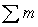 Use the following to answer questions : Consider the following five pairs of m and f values:    -The value of   is: